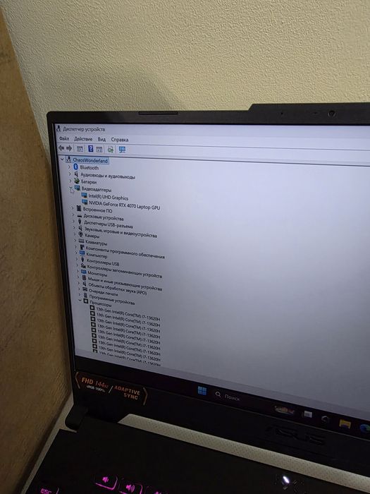 Як новий Ноутбук Asus TUF Gaming F15 4070 i7 13620H FX507VI  64GB/2 TB