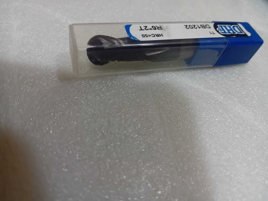 Fresa em tungsténio boleada D 12mm