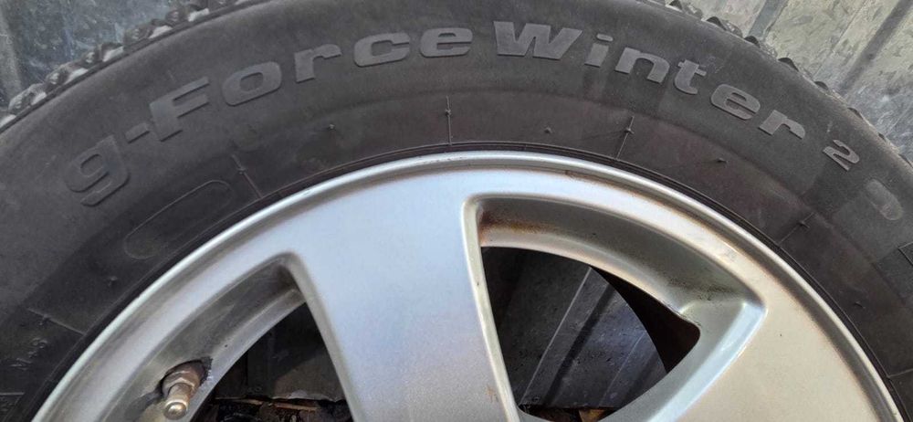Felgi alu Volvo zima BFGoodrich g-Force Winter 2, 195/65/15
