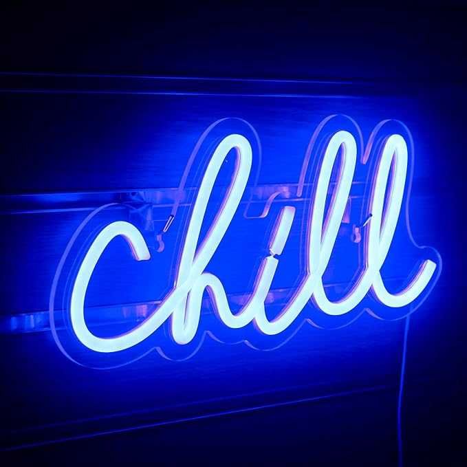 Nowy neon led chill