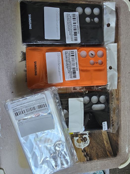 Zestaw etui do telefonu plecki klapka  samsung s21+ 5g s23FE s25 ultra