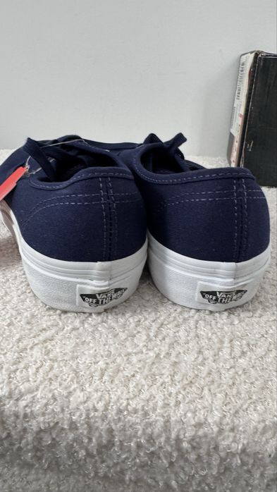 Nowe trampki Vans Authentic 36 granatowe