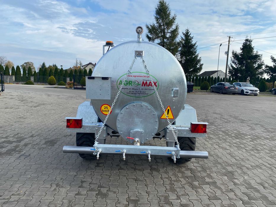 Zbiornik na wodę pitną 3000->6000l PZH beczkowóz