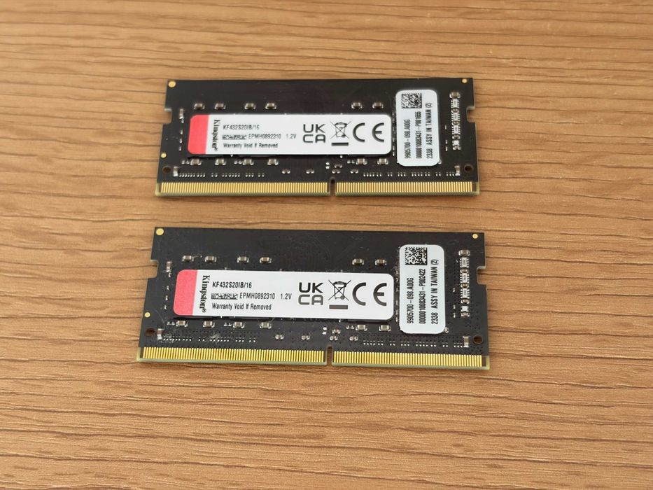 Оперативна пам'ять DDR4 32GB (2x16GB) Kingston FURY Impact 3200MHz