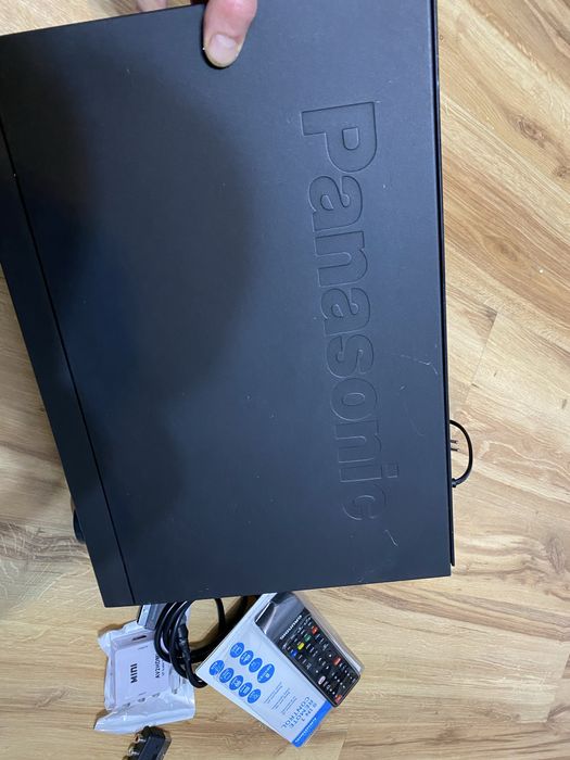 Panasonic NV-SD450+nowy pilot 8w1+stan b. dobry-podłączenie przez HDMI