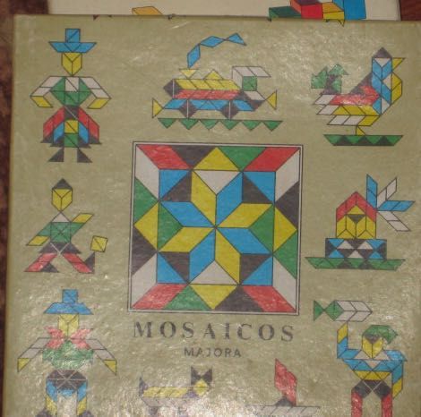 3 Jogos Majora anos 1970 Corrida Cavalos Jogo Assalto Jogo Mosaicos