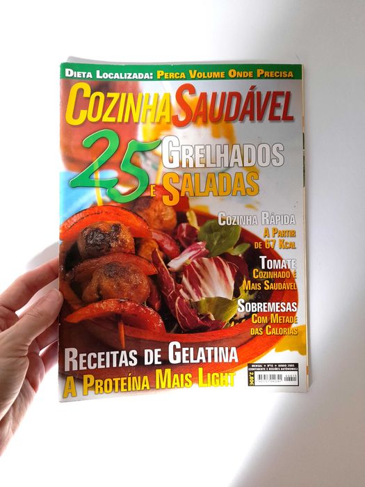 Revista Culinária da coleção Cozinha Saudável Número 15 2005