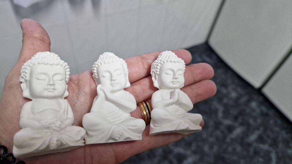 Estatuas de Buda em Pó de Mármore