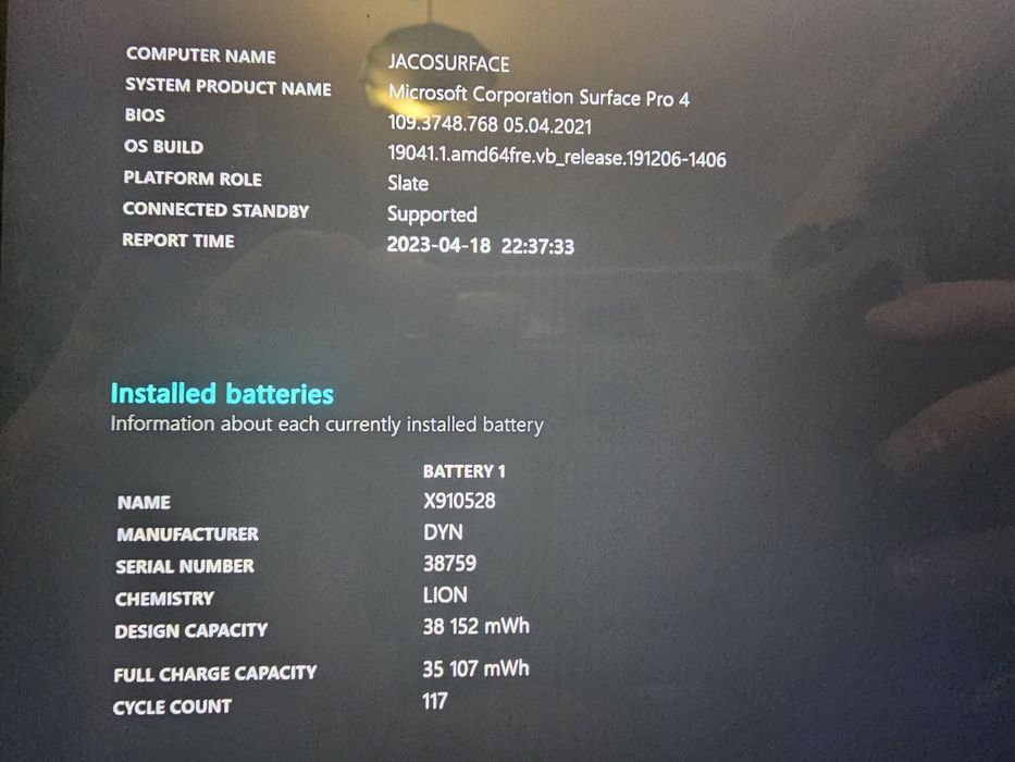 Microsoft Surface Pro 4