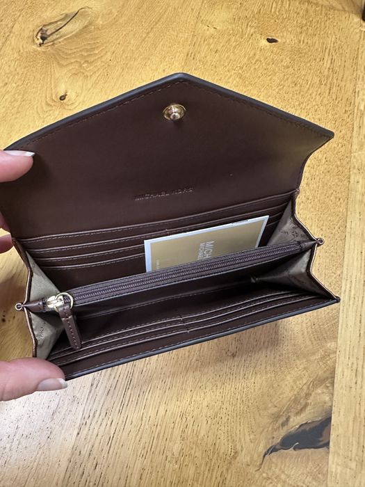 Portfel damski michael kors old gold złoty miedziany nowy oryginał