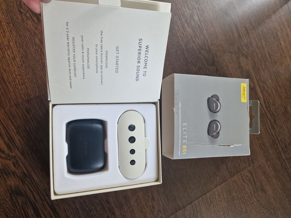 Auriculares jabra Bluetooth TWS Elite 85T. Novos