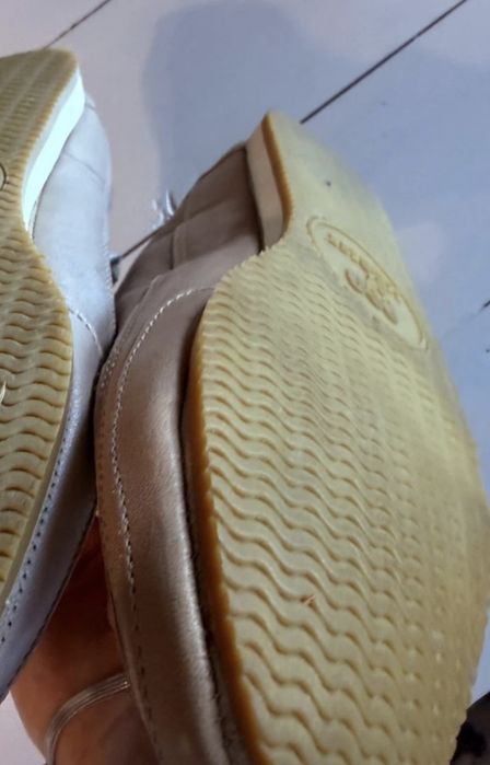 Stylowe sneakersy ze skóry naturalnej, wyższe, Eco by scorett.