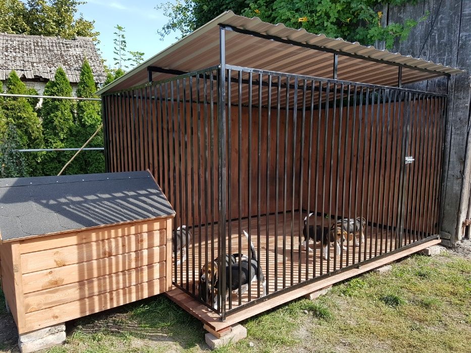 Kojec Klatka Zagroda Buda dla psa 3mx2m Montaż Gratis Solidny