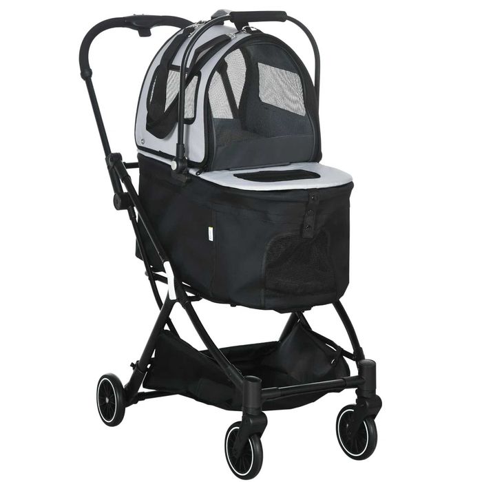 Коляска для собак PawHut D00-162V00GY