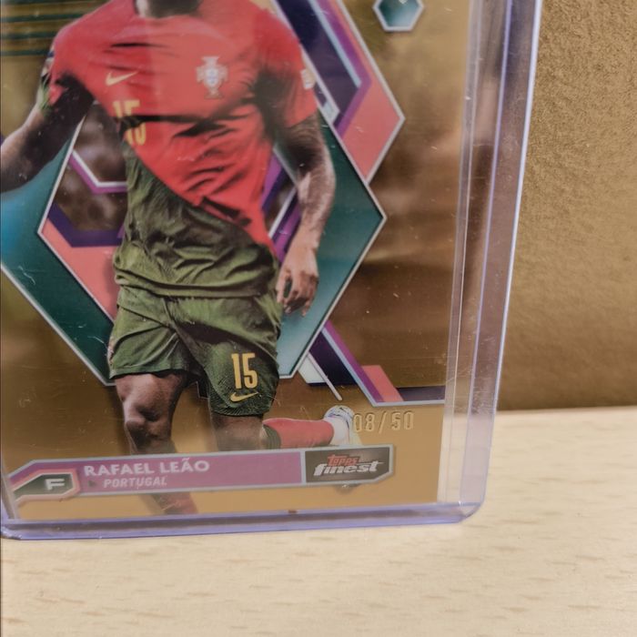 Rafael Leão /50 Topps Finest Euro 2024