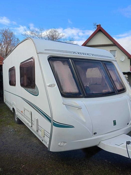 Przyczepa kempingowa Abbey Aventura 320 zarejes.4-5 osobprzedsionek