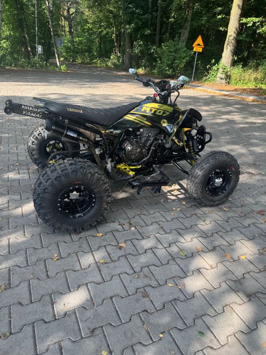 Sprzedam quada yfz 450 swap mt07 cena do 20 listopada