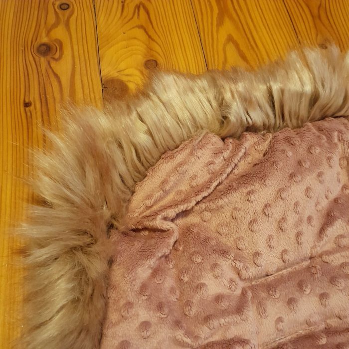 Śpiworek do wózka dla dziewczynki