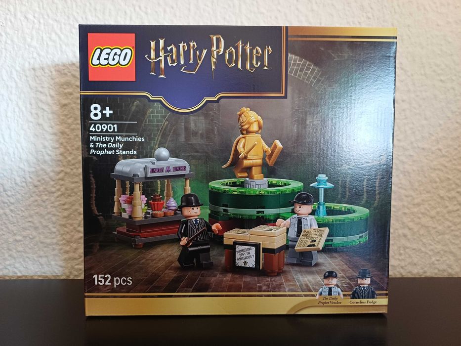 LEGO 40901 Ministry Munchies & The Daily Prophet Stands