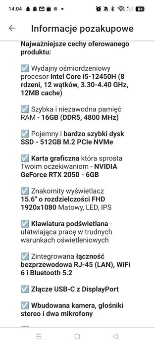 Laptop MSI Cyborg 15 A12