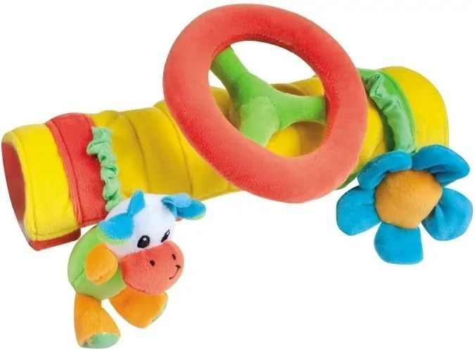 Мʼяка іграшка на візочок «Руль», Canpol Babies, стан дуже гарний.