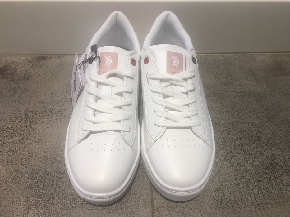 Sneakersy buty trampki U.S. Polo Assn białe r.38 nowe