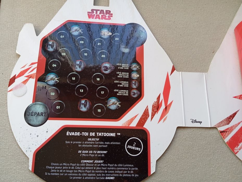 Coleção de figuras do StarWars