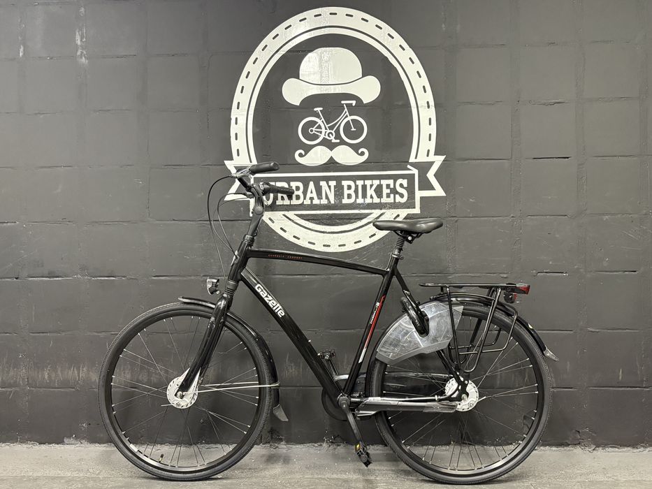 Rower miejski Gazelle Chamonix Comfort Shimano Nexus 8 Aluminium Męski 61 cm Urban Bikes