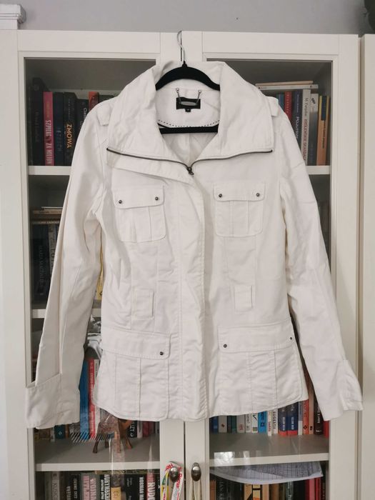 Kurtka biała parka Reserved r. 40 / L