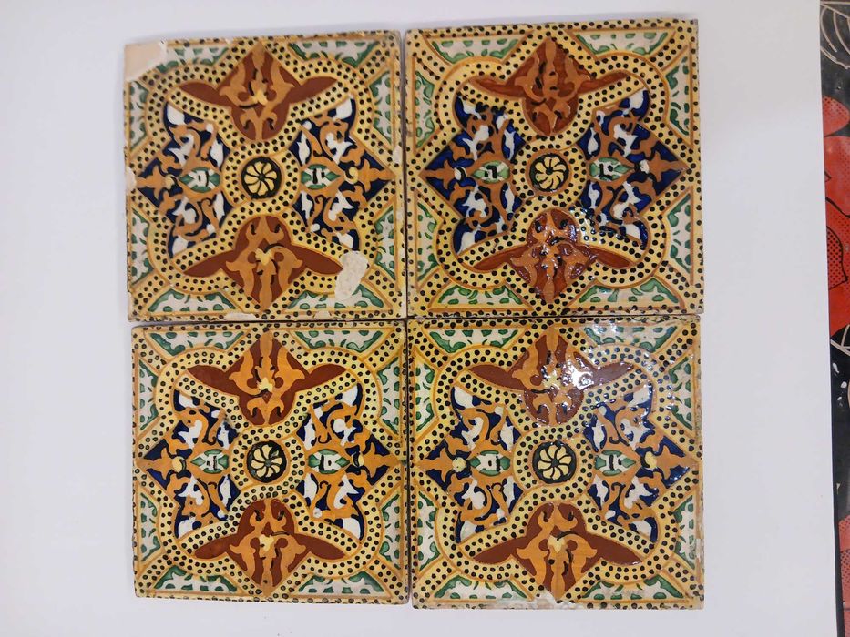 Painel de 4 azulejos