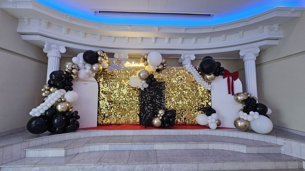 Ścianka dekoracja balony