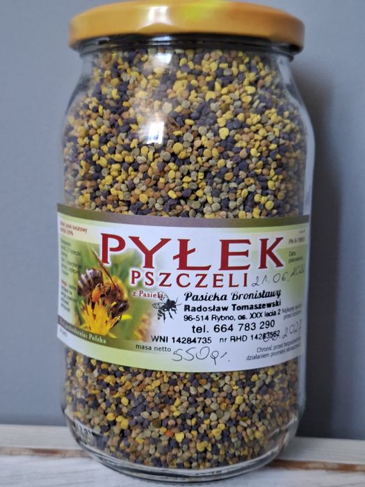 Pyłek Pszczeli,  kwiatowy 550 gr.*2026*