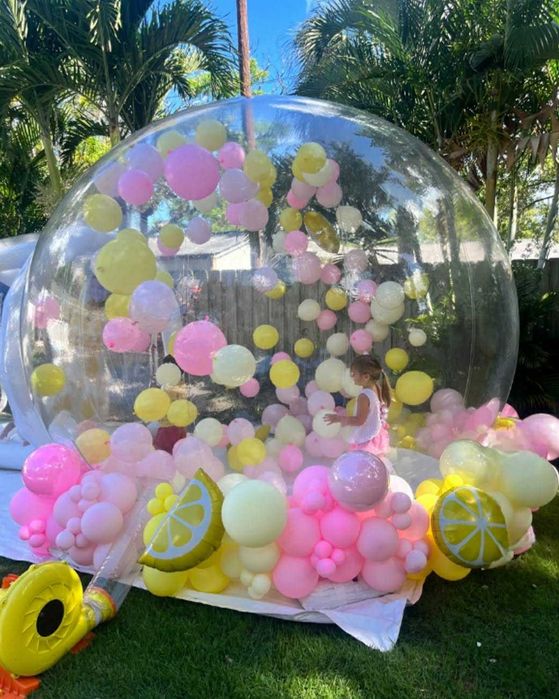 Bubble House XXL HIT! dmuchaniec, bańka z balonami wesele, urodziny, eventy Śląsk i Małopolska