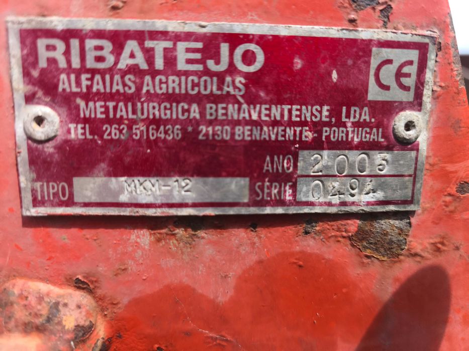 Charrua de 1 ferro Ribatejo