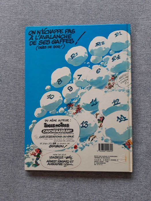 BD gaston Lagaffe "Un gaffeur sachant gaffer"