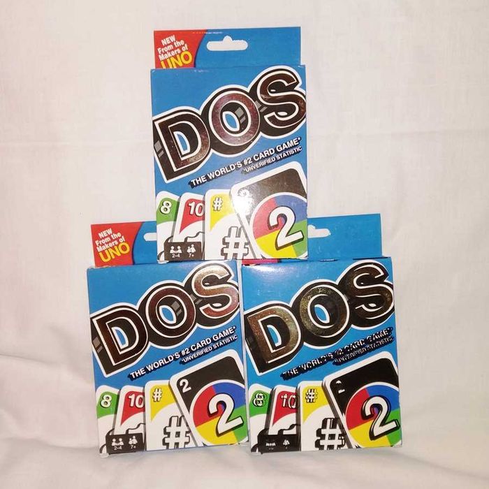 Jogo de Cartas UNO e DOS Novos