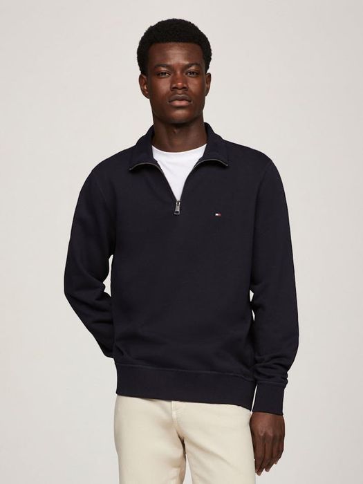 Чоловічий оригінальний світшот, толстовка Tommy Hilfiger Essential 1/4