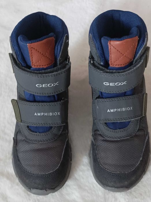 (última promoção) Botas GEOX cinzento azul, 28 muito pouco uso