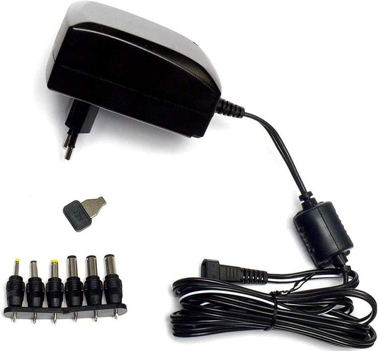 fonte alimentação 9V, 12V, 13,5V, 15V, 18V, 20V, 24V