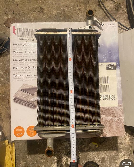 Первинний теплообмінник Vaillant T4 — Промитий від накипу