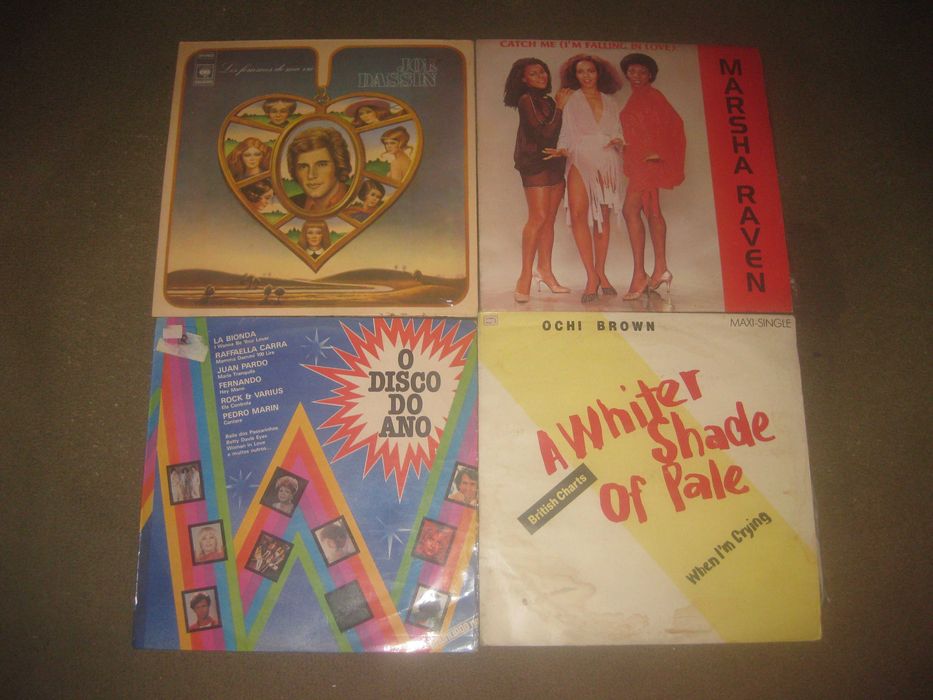 Lote de 20 Discos em Vinil LP 33 rpm