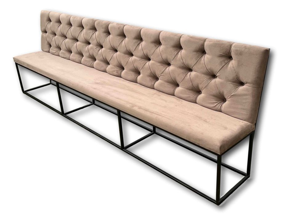 Loże tapicerowane loft restauracyjne