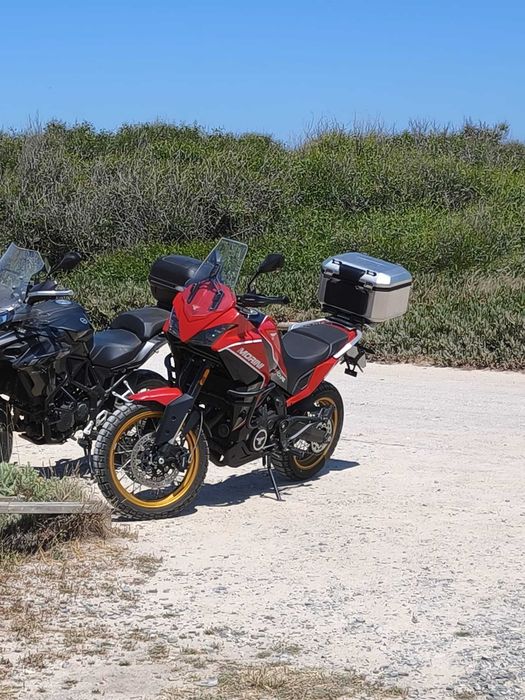 Moto Morini X-Cape 650 Gold Edition (Série Limitada) – Como Nova