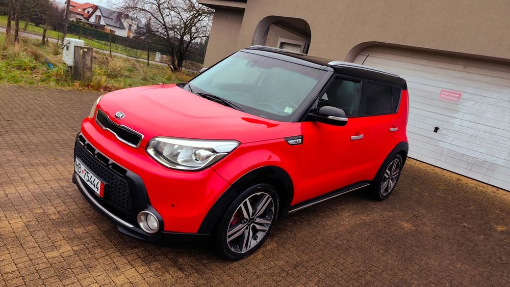 Kia Soul 1.6 Crdi 136km Automat FuLL Opcja Duża Navi Climatrnic LED Bezwypadkow