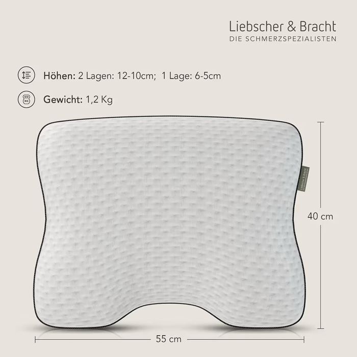Liebscher & Bracht poduszka ortopedyczna podpierająca kark