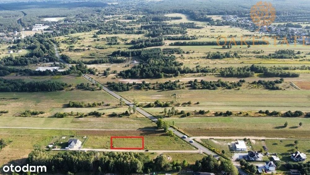 Działka budowlana 1515 m² - Suków - Widok 5