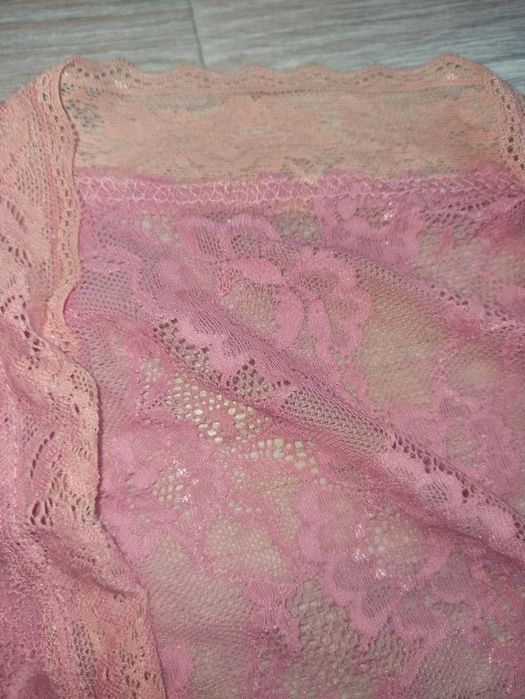 Халат пенюар гипюр