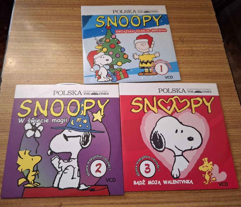 Snoopy odcinki 4 płyty vcd