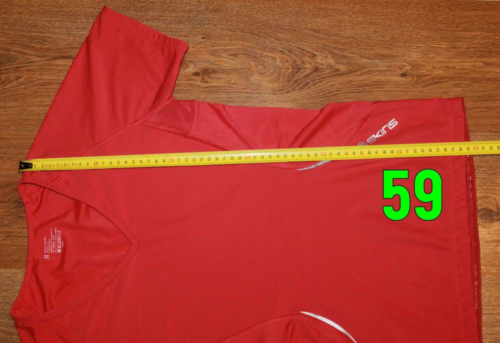 Спортивная майка футболка skins xs 157-165см.