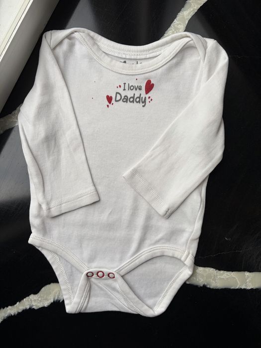 Body niemowlęce I love Daddy
